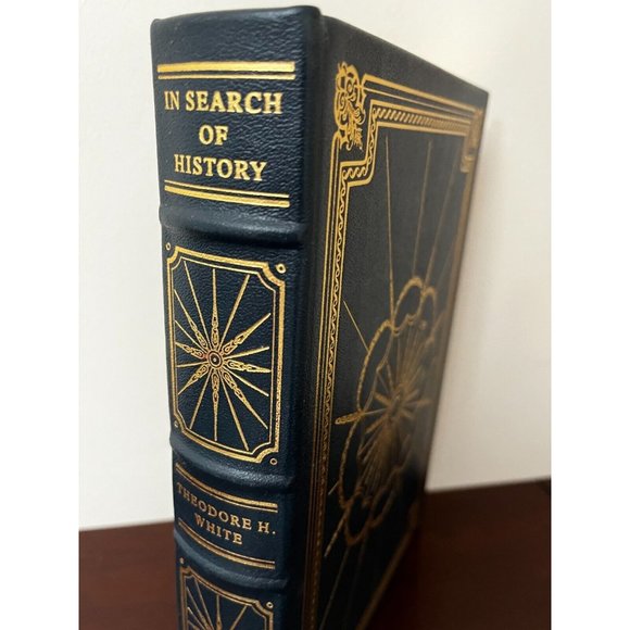 Book In Search of History Theodore H. White Signed - Franklin Library - 1980 - Picture 2 of 9